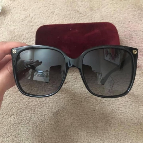 Gucci Black Sunglasses